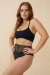 Lunalae Shorts High Waist Blake Mesh Nero S