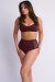 Lunalae Shorts High Waist Bellani Cacao