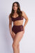 Lunalae Shorts High Waist Bellani Cacao