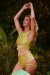 Paradise Chick Shorts High Waist Miami Matcha