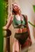 Paradise Chick Shorts Gigi Active Verde Foresta S