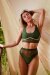 Paradise Chick Shorts Gigi Active Verde Foresta XL