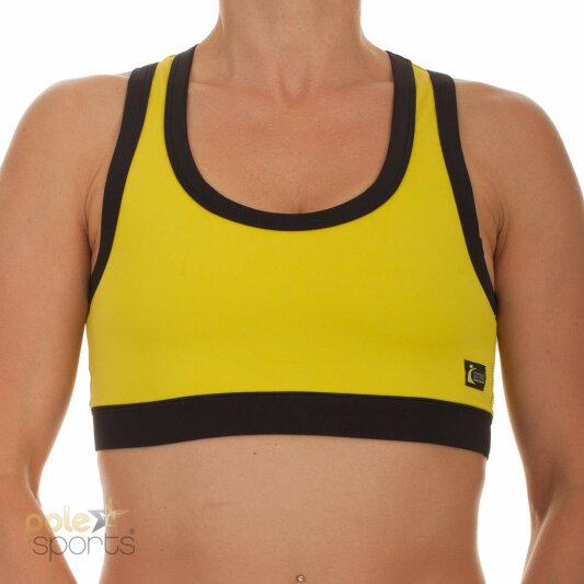 i-Style Top Gym M Limone / Nero