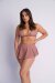 Lunalae Shorts Free Flow High Waist Oro Rosa Lurex M