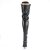 Pleaser SEDUCE-3024 Stivali Sopra Il Ginocchio Similpelle Nero EU-37 / US-7