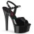 Pleaser GLEAM-609 Sandali con Plateau Vernice Nero EU-38 / US-8
