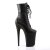 Pleaser Stivaletti INFINITY-1020 Similpelle Nero/Nero Opaco EU-36 / US-6