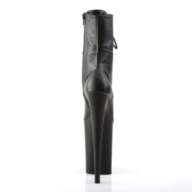 Pleaser Stivaletti INFINITY-1020 Similpelle Nero/Nero Opaco EU-38 / US-8