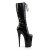 Pleaser INFINITY-2020 Stivali Vernice Nero/Nero EU-36 / US-6