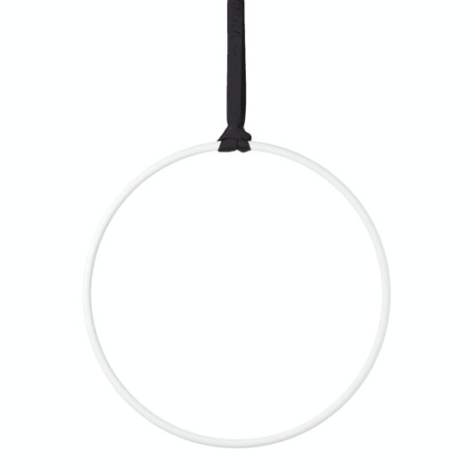 PoleSports Cerchio Aereo Sospensione a punto zero Ø 26,9 mm - Bianco