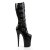 Pleaser INFINITY-2049 Stivali Vernice Nero/Nero EU-39 / US-9