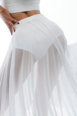 i-Style Gonna Pareo Crystal Mesh Bianco