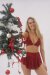 Lunalae Top Follow Me Rosso Natale S