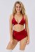 Lunalae Top Follow Me Rosso Natale M