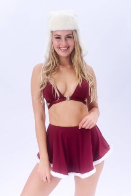 Lunalae Top Follow Me Bordeaux Natale XL