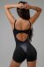 i-Style Jumpsuit Sports Liquid Leather Nero L