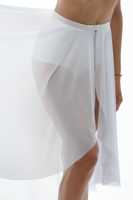 i-Style Gonna Pareo Crystal Mesh Bianco M-L