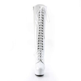 Pleaser DELIGHT-2023 Stivali - Vernice Elasticizzato...