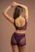Paradise Chick Shorts Medusa Mesh Bordeaux XS/S