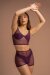 Paradise Chick Shorts Medusa Mesh Bordeaux XS/S