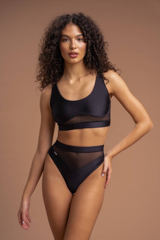 Paradise Chick Top Gigi Active Nero XL