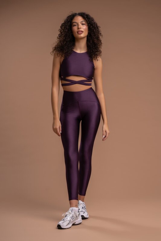 Paradise Chick Leggings Gigi Active Bordeaux XL