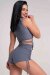 Paradise Chick Shorts Supreme Grigio S
