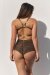Lunalae Top Follow Me Oro Nero Lurex