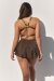 Lunalae Shorts Free Flow Oro Nero Lurex S