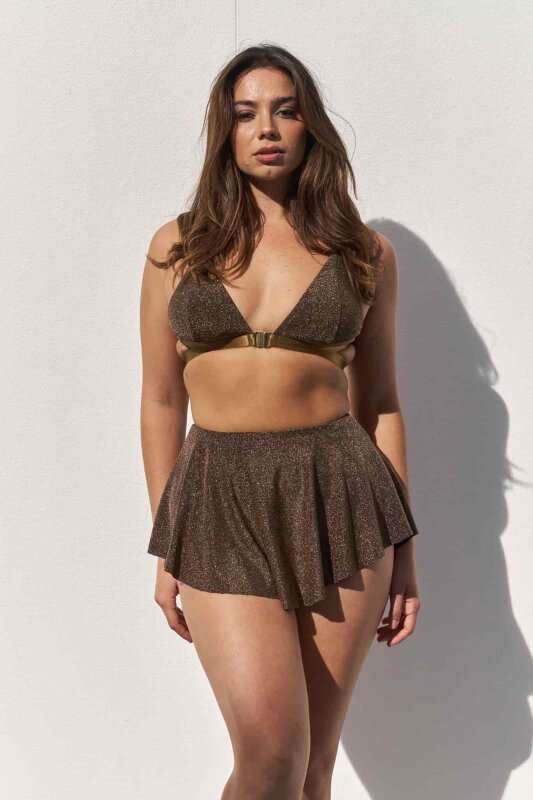 Lunalae Shorts Free Flow Oro Nero Lurex L