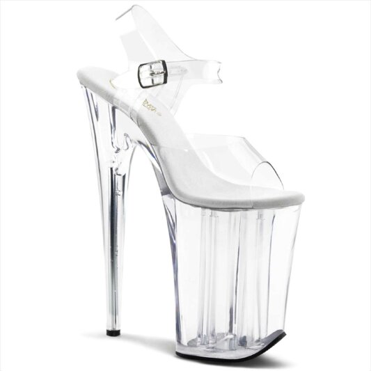 Pleaser Sandali INFINITY-908 Trasparente/Trasparente EU-38 / US-8