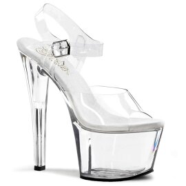Pleaser Sandali SKY-308 Trasparente/Trasparente EU-37 / US-7