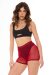 Paradise Chick Shorts Medusa Mesh Rosso Ciliegia M/L