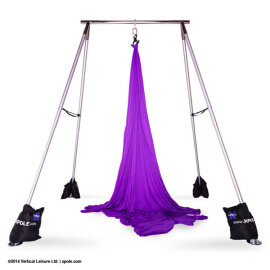 X-Pole Telaio Aereo A-Frame con connettori a figura 8 a 2 punti