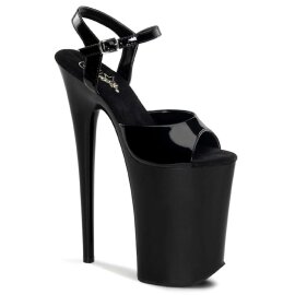 Pleaser Sandali INFINITY-909 Nero/Nero EU-38 / US-8