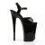 Pleaser Sandali INFINITY-909 Nero/Nero EU-38 / US-8