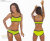 i-Style Shorts Bikini S Rosa Acceso / Nero