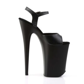 Pleaser Sandali INFINITY-909 Similpelle Nero/Nero Opaco EU-39 / US-9