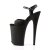 Pleaser Sandali INFINITY-909 Similpelle Nero/Nero Opaco EU-39 / US-9