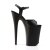 Pleaser Sandali INFINITY-909 Similpelle Nero/Nero Opaco EU-39 / US-9
