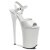 Pleaser Sandali INFINITY-909 Bianco/Bianco EU-39 / US-9