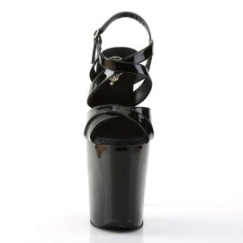 Pleaser Sandali XTREME-872 Vernice Nero/Nero EU-35 / US-5