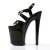 Pleaser Sandali XTREME-872 Vernice Nero/Nero EU-35 / US-5