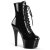 Pleaser ASPIRE-1020 Stivaletti - Vernice Nero/Nero EU-37 / US-7