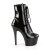 Pleaser ASPIRE-1020 Stivaletti - Vernice Nero/Nero EU-37 / US-7