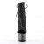 Pleaser ADORE-1018G Stivaletti - Nero Glitter EU-38 / US-8