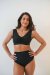Pole Addict Top Tulipe Nero