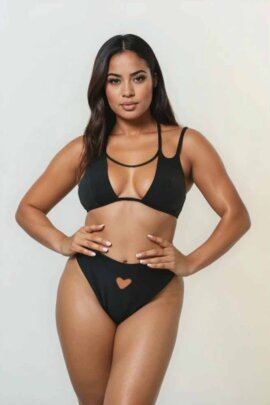 Pole Addict Shorts Heartbeat Nero XS