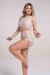Paradise Chick Shorts Supreme Beige