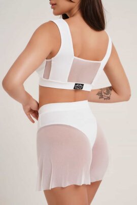 Shark Polewear Shorts Serenity Bianco XL